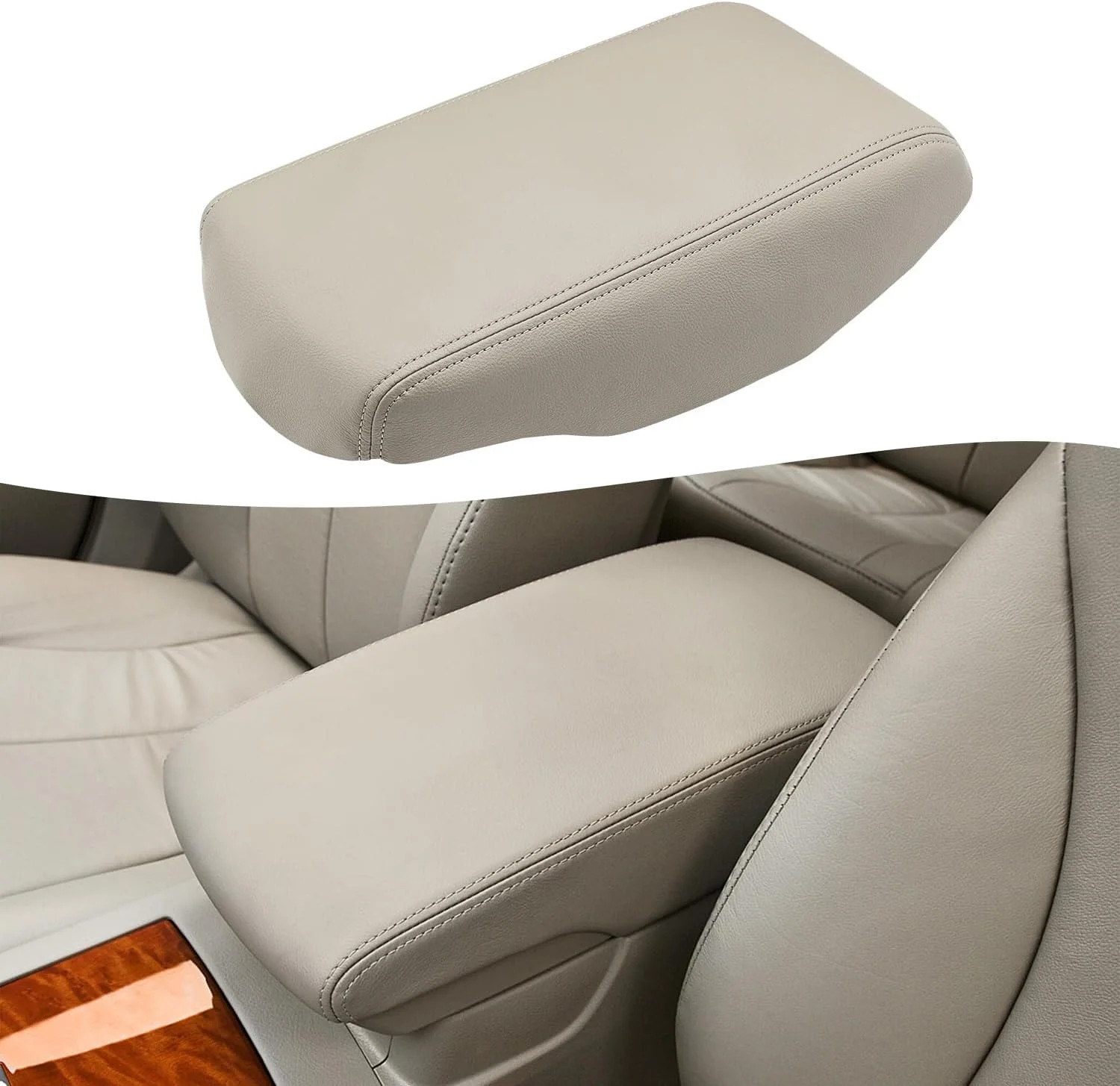 KBH Center Console Cover Replacement for Toyota Camry 2007 2008 2009 2010 2011,