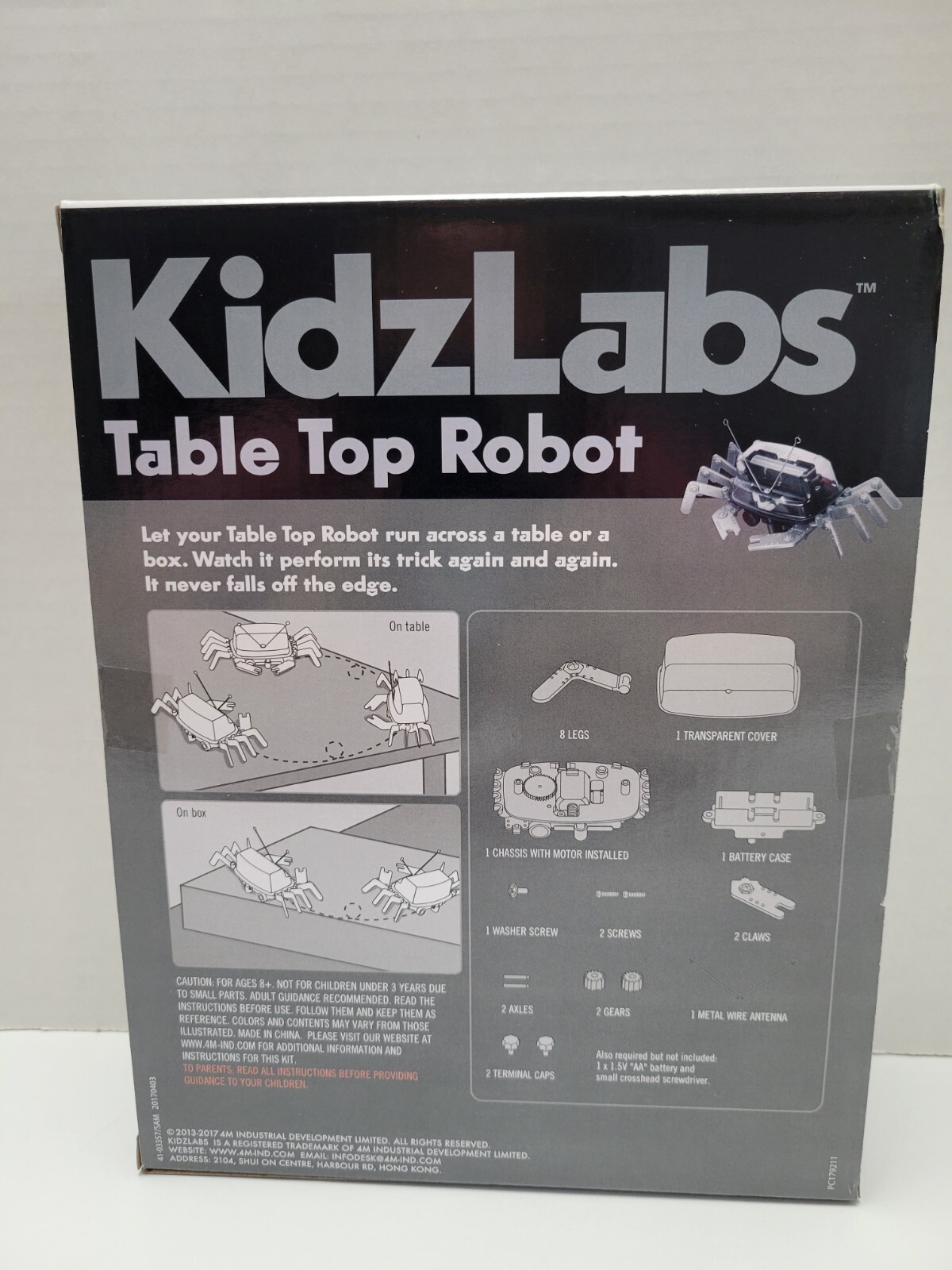 Table Top Robot KidzLabs Science Kit – NEW/Sealed