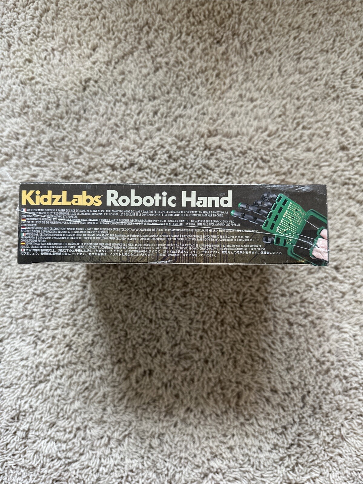 NEW KIDZ LABS, ROBOTIC HAND Science Kit 3774 NIB Sealed w/ light dust