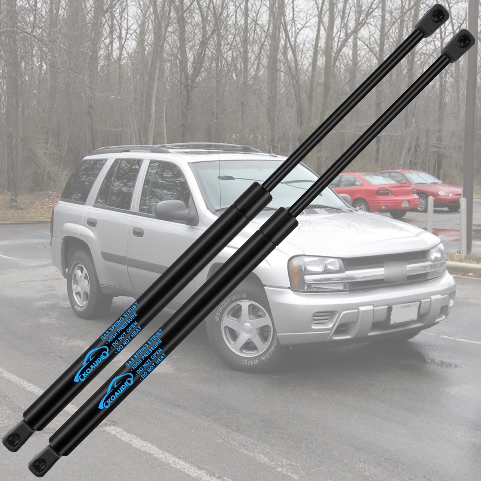 2X Rear Hatch Struts for Chevy Trailblazer/GMC Envoy 2002-2009, for Buick Rai…