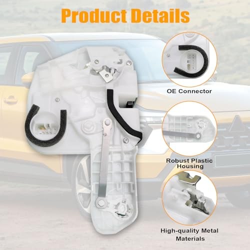 FZJDSD Front Driver Door Lock Latch Actuator Compatible with Mitsubishi
