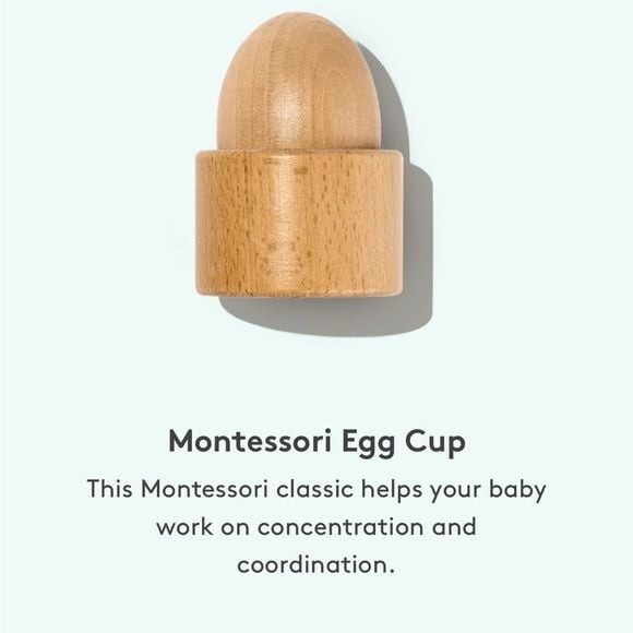 Lovevery Montessori Egg Cup For Months 9-10