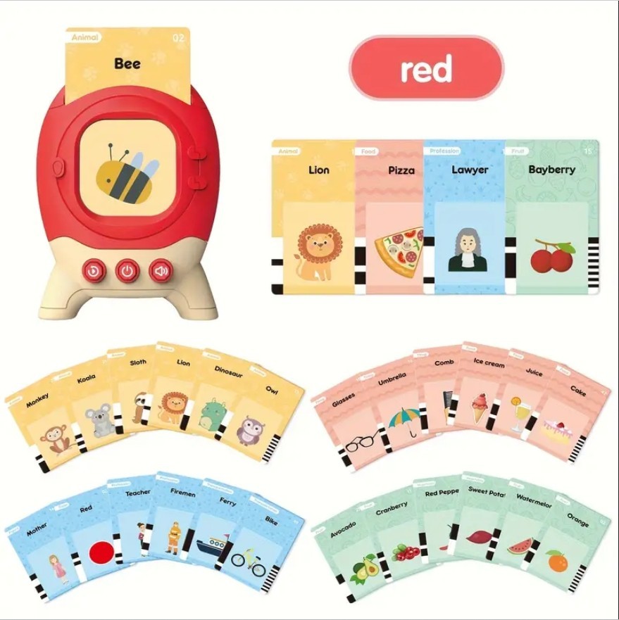 Talking Flash Cards 224 Sight Words Montessori Learning Toy for Toddlers Kids