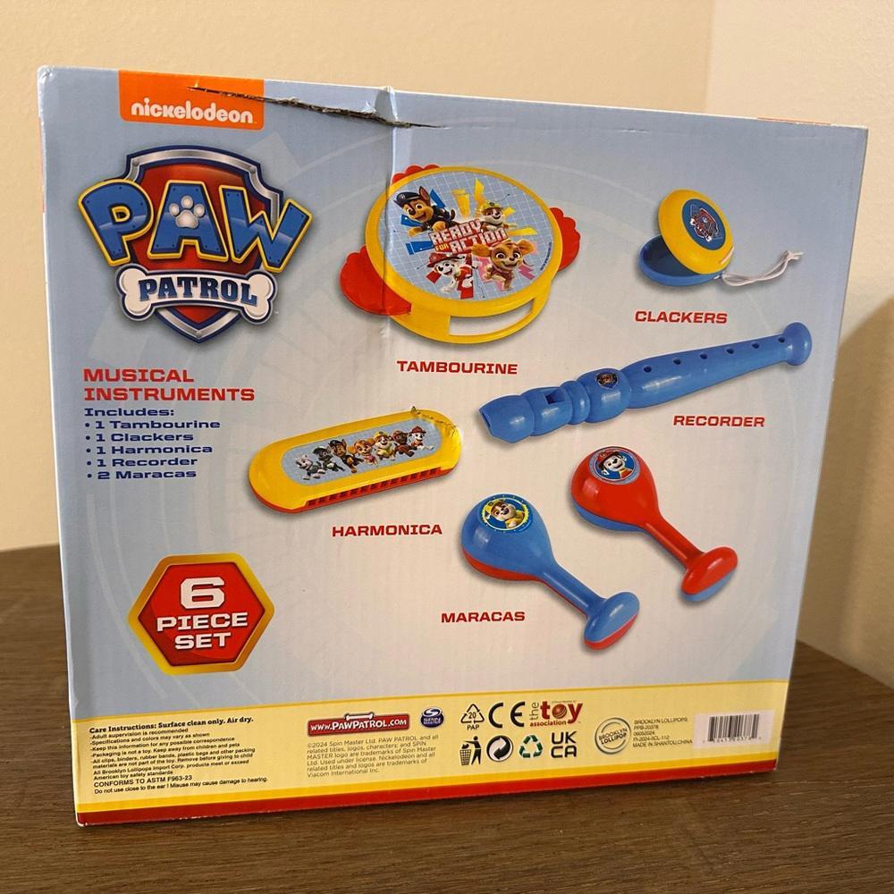 Paw Patrol Musical Instruments Set – Perfect for Toddlers! 🎶
