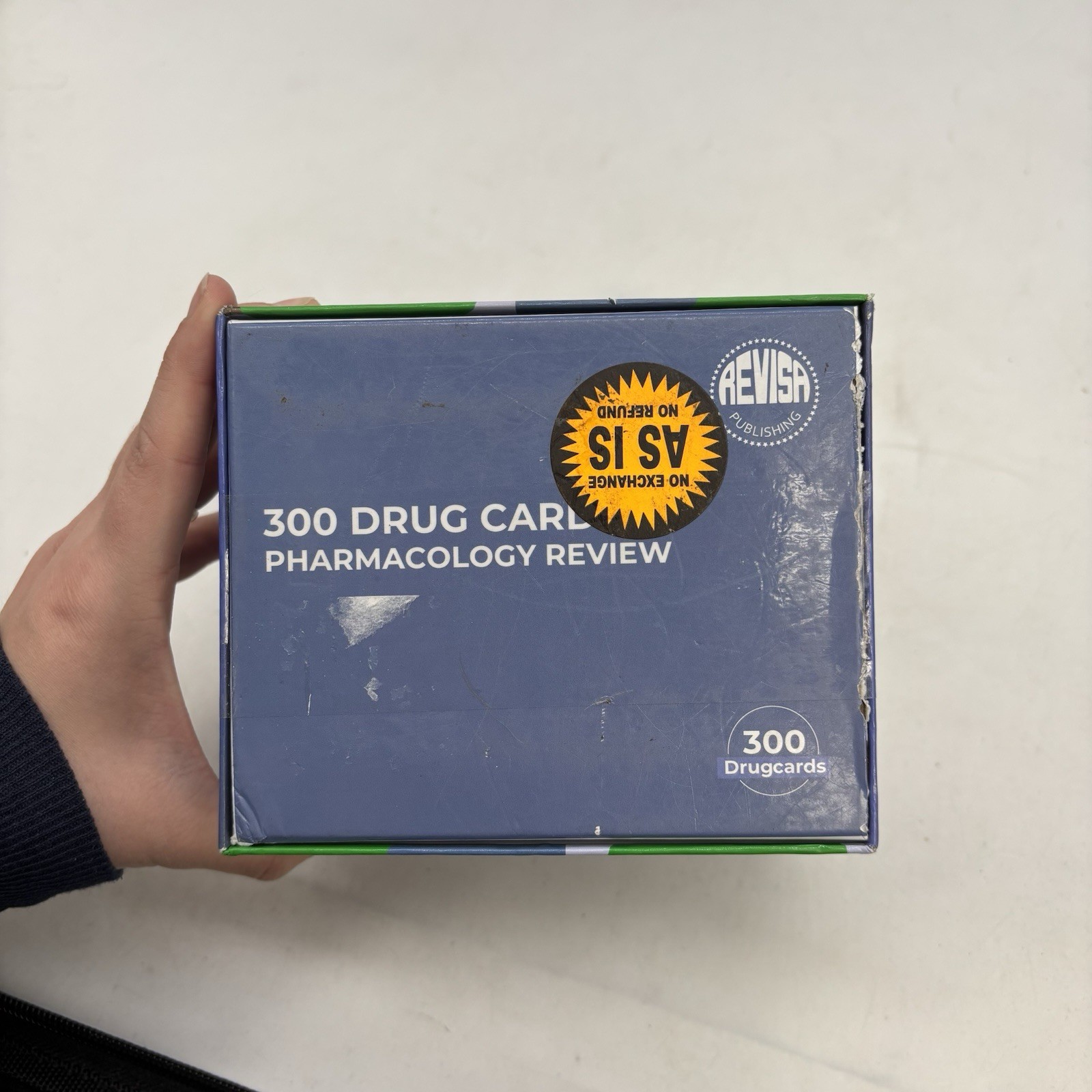 Drugs Pharmacology Cards Top 300 Portable Flashcards with Box Study & Review NEW
