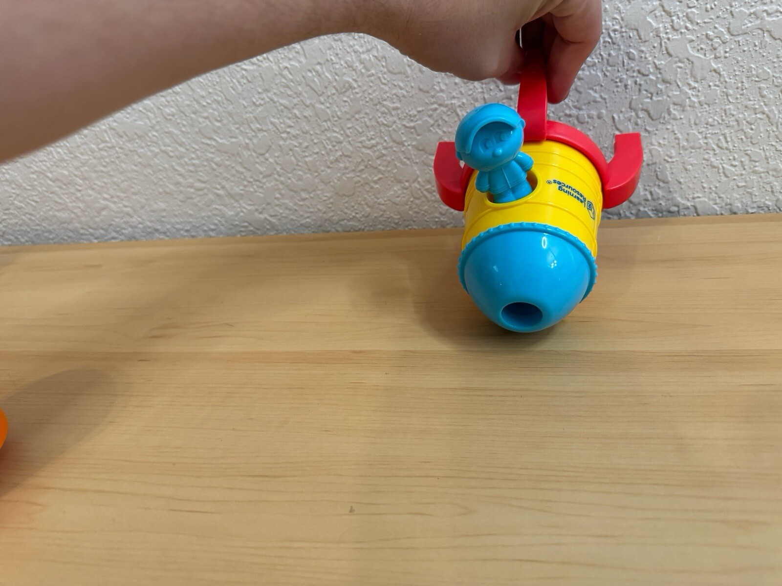 Learning Resources 1-2-3 Build It! Train , Helicopter Rocket -Complete!