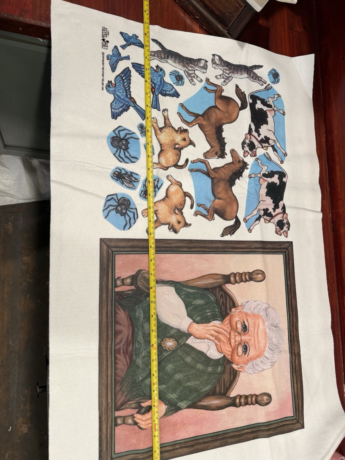 Felt Story Board Old Lady Swallowed A Fly Librarian Teacher Supply