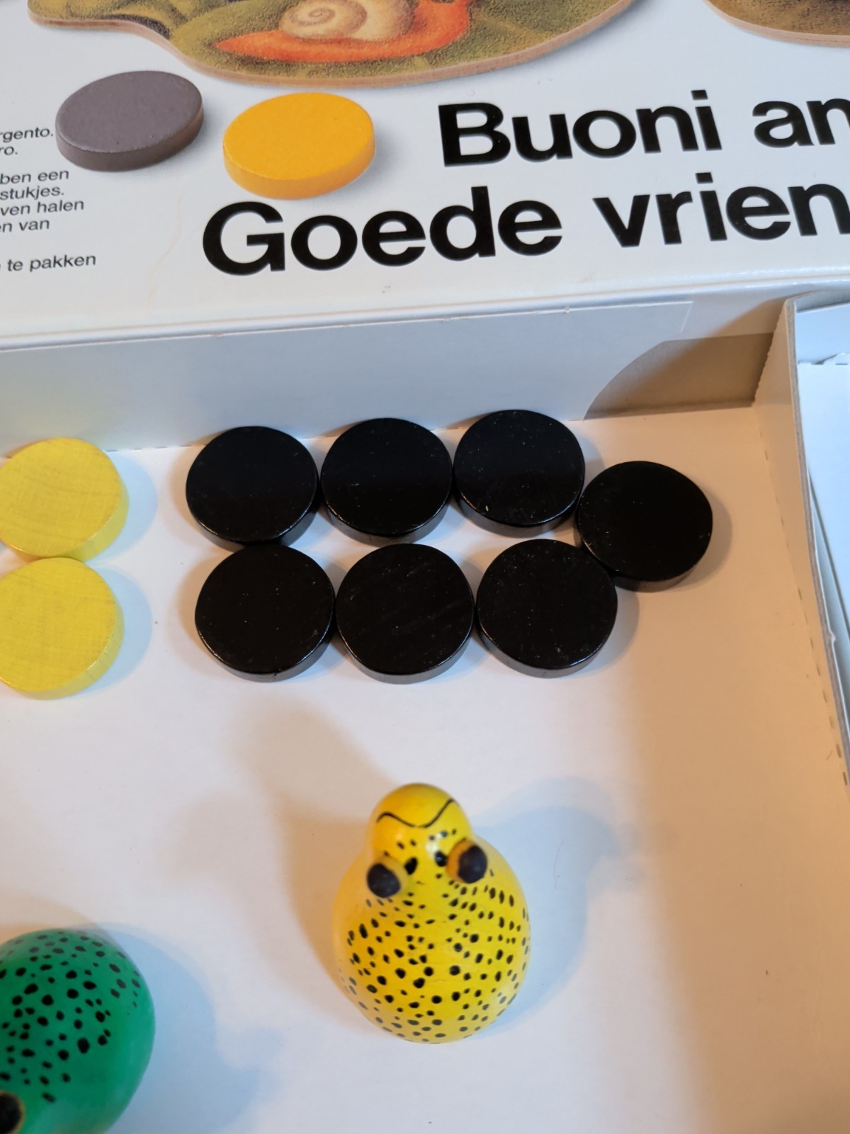 Alex Randolph Gute Freunde Good Friends Game Selecta Spielzeug Wood – Incomplete