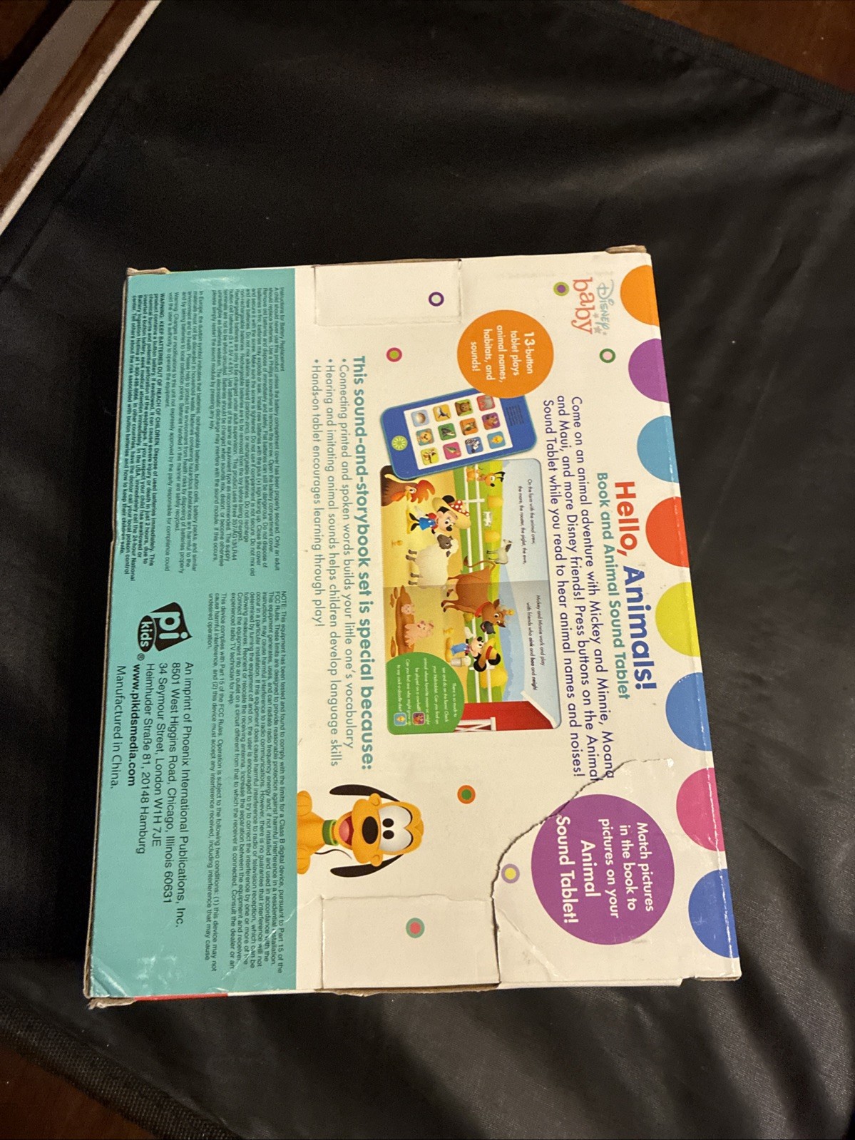 Disney Book and Animal Sound Tablet