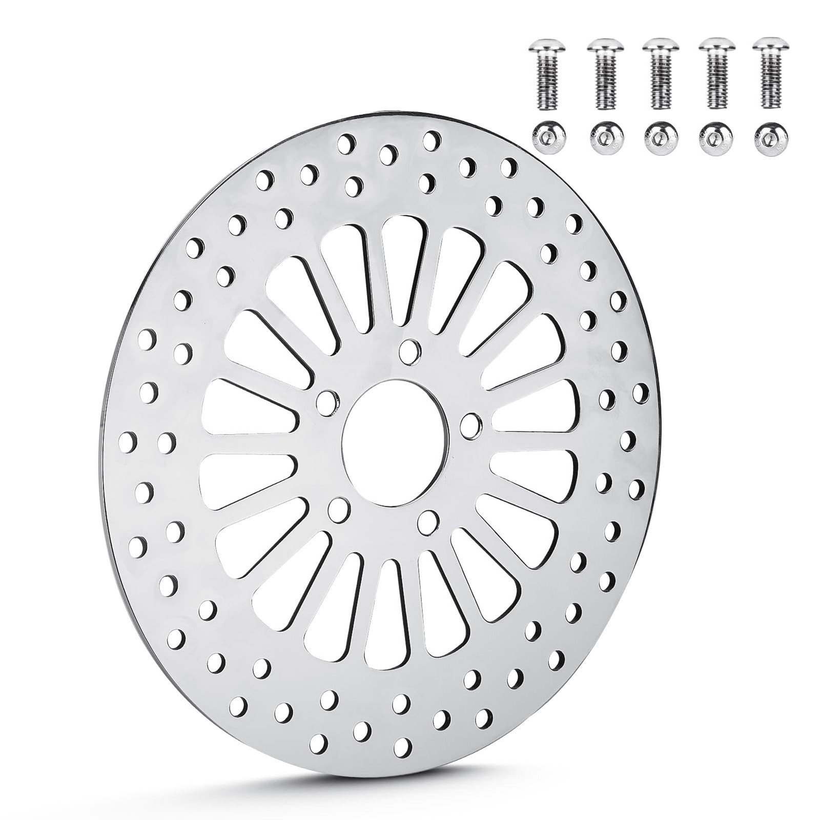 11.8″ Rear Brake Rotors Disc with Bolts Fit for Harley Road King/Electra Glid…