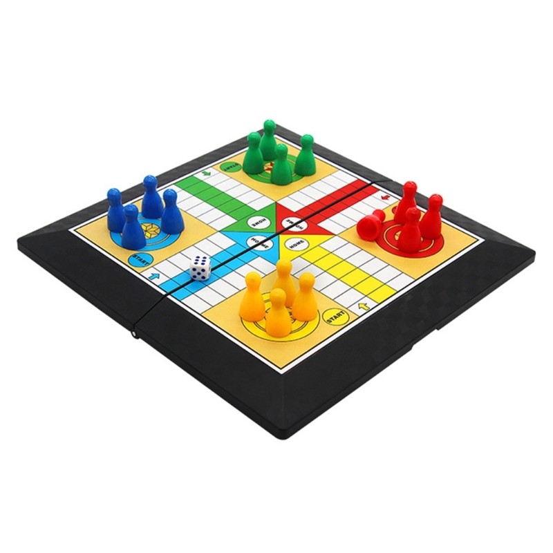 20x20cm Folding Chesses Game Set With Bright Design For Indoor and Outdoor Use