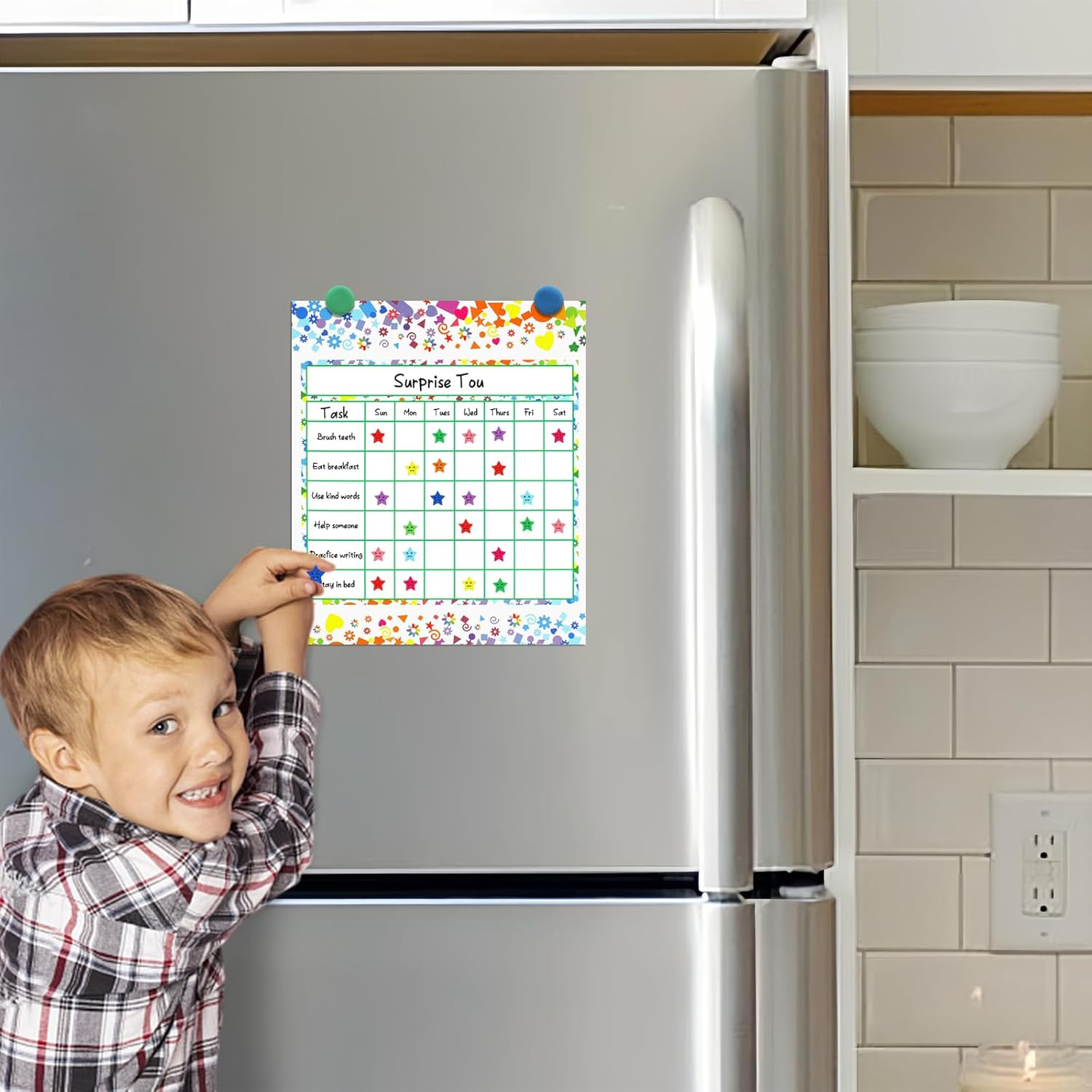 Utron 80 Pack Reward Chart for Kids, Incentive Chart Behavior Chart for Kids at