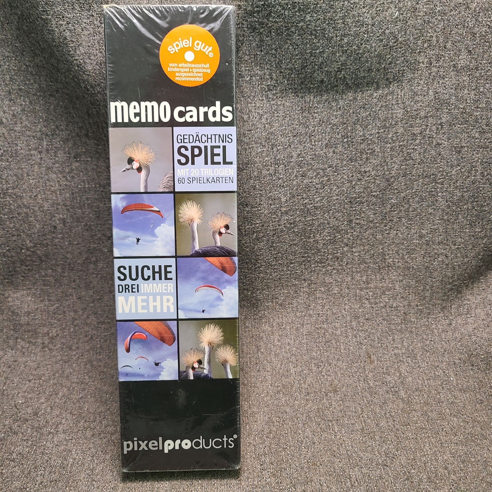 German Memory Game Gedachtnis Pixel Products Memo Cards Spiel Gut Nature NEW