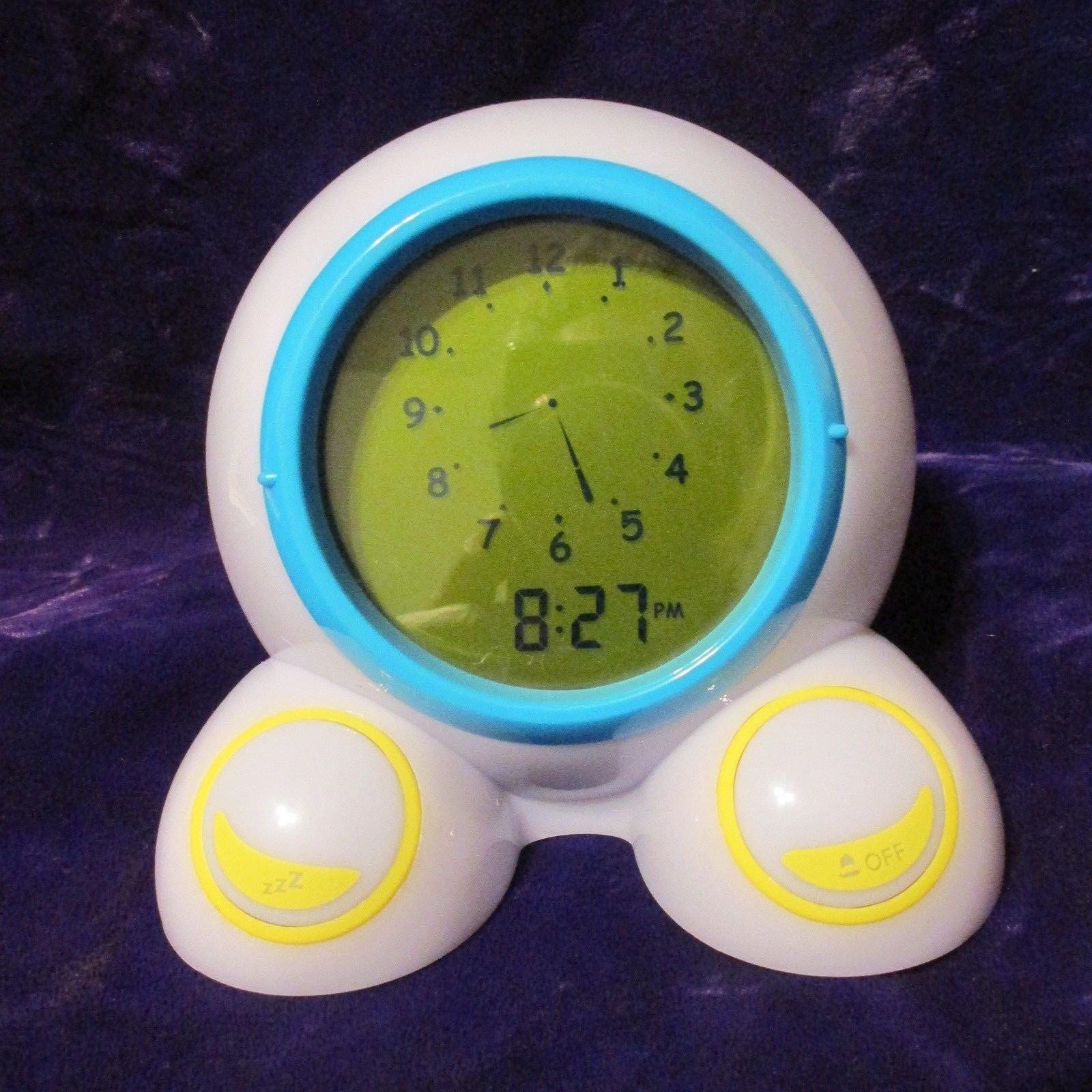 Teach Me Time Talking Alarm Clock & Night-Light