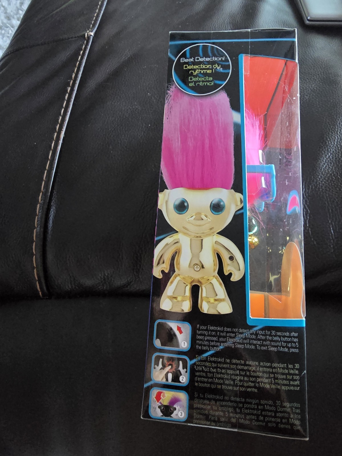 WowWee ElektroKidz Dancing Troll Toy, Gold Gloss 2013 New Sealed Mint Fast Ship