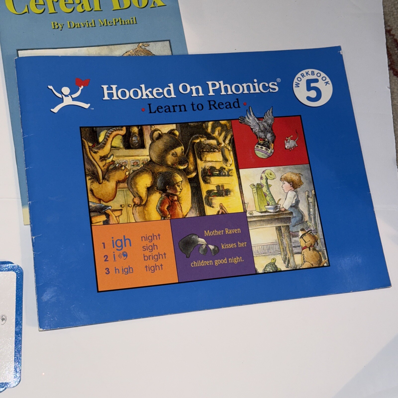 Hooked on Phonics Learn to Read Level 5 Complete Audio Cassette Workbook Cards