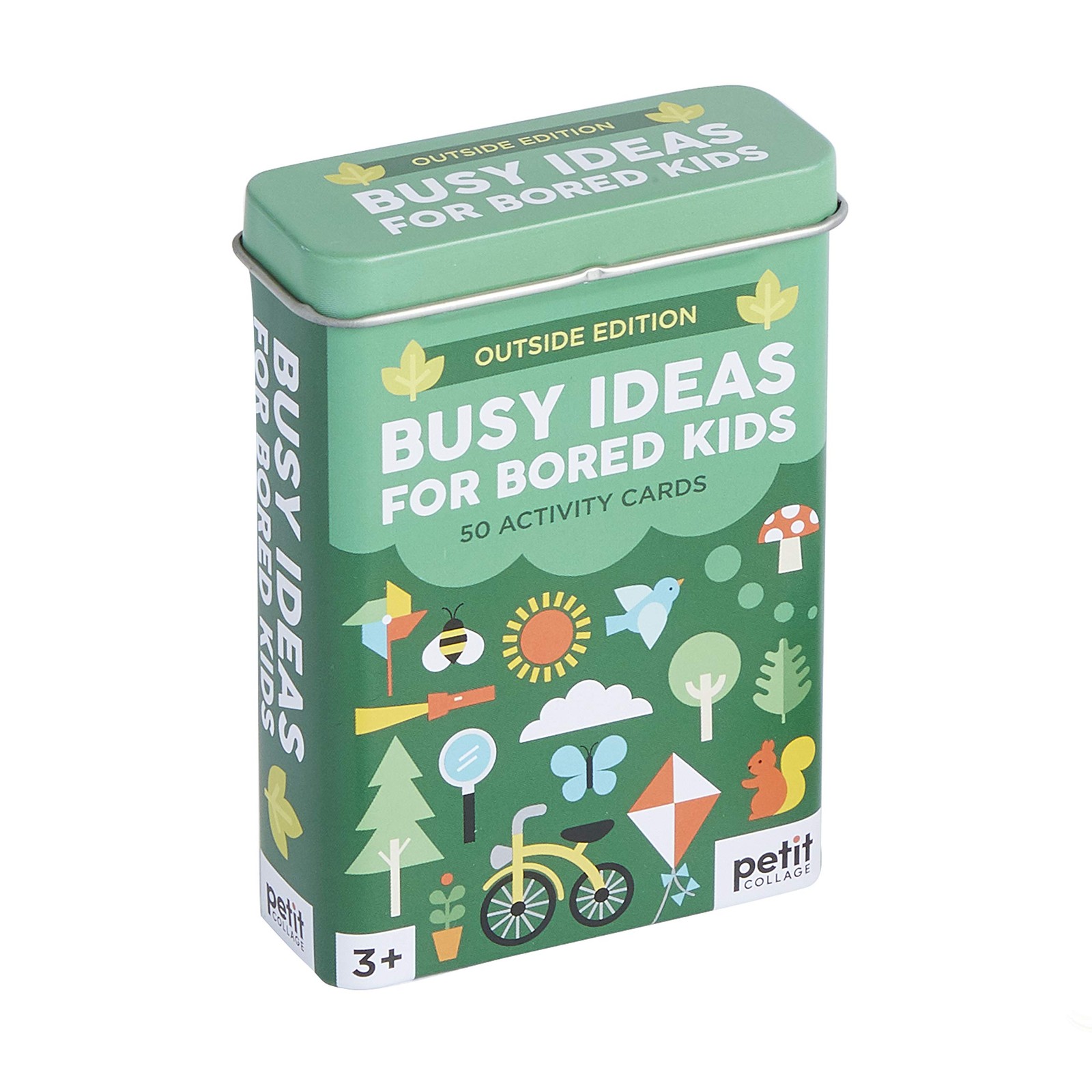 Petit Collage PTC607 Busy Ideas for Bored Kids, Activity Cards, A6, Multicoloure