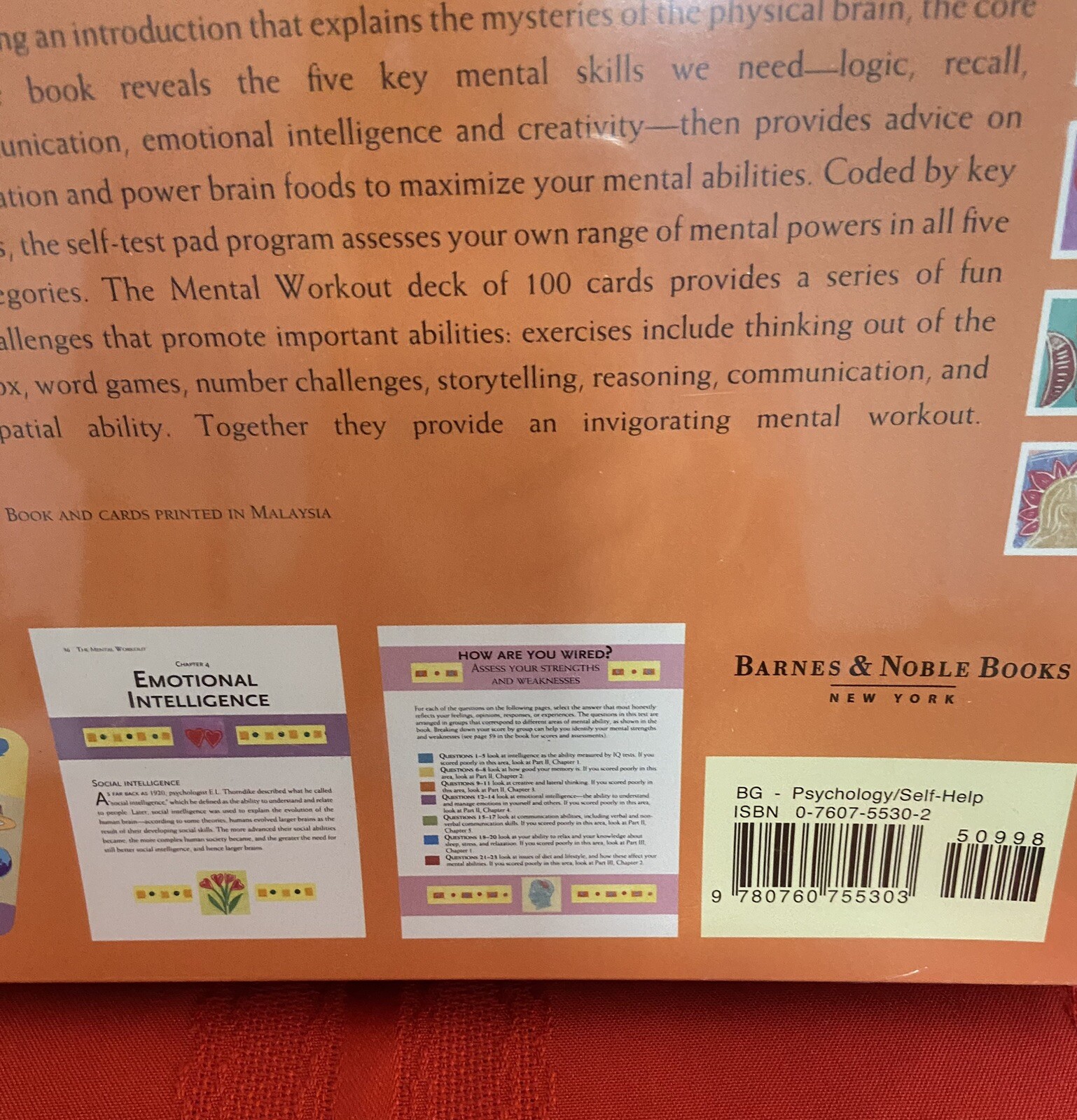Boost Your Brain Power Game For Mental Skills Joey Levy New SEALED