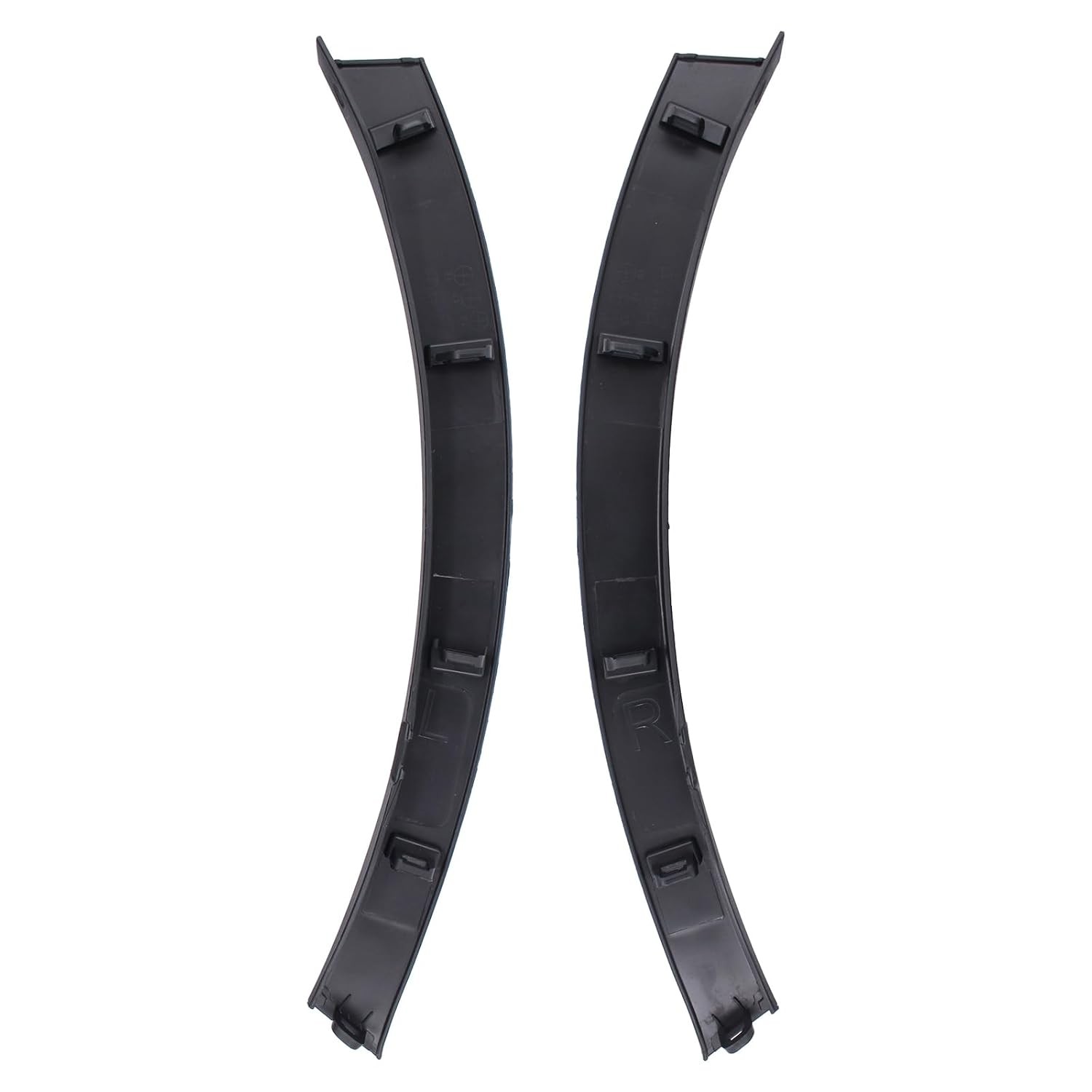 2Pcs Front Driver and Passenger Side Bumper Wheel Fender Molding Trim for RAV4 2