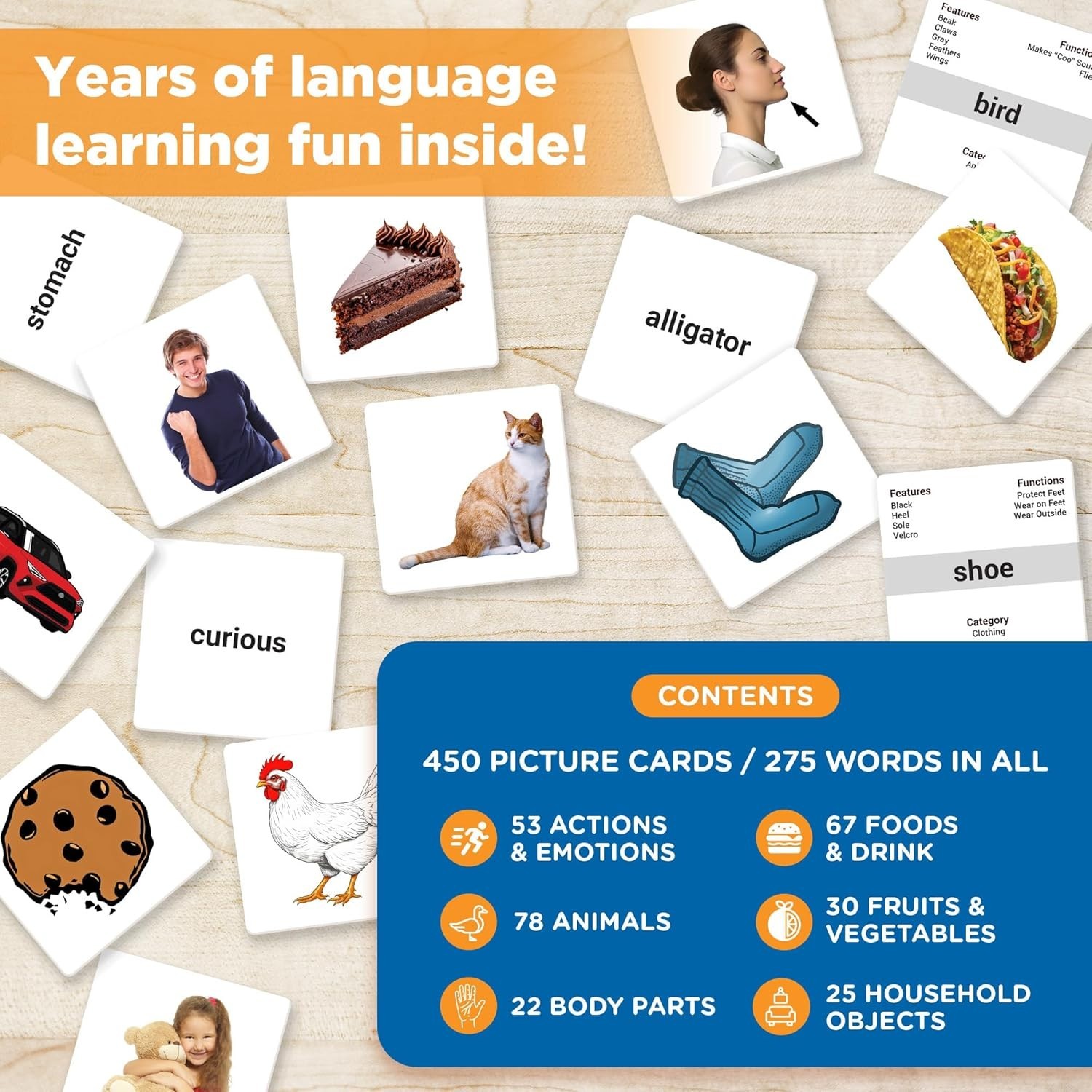450 Picture Cards for Autism Speech Therapy – Engage & Educate Toddlers
