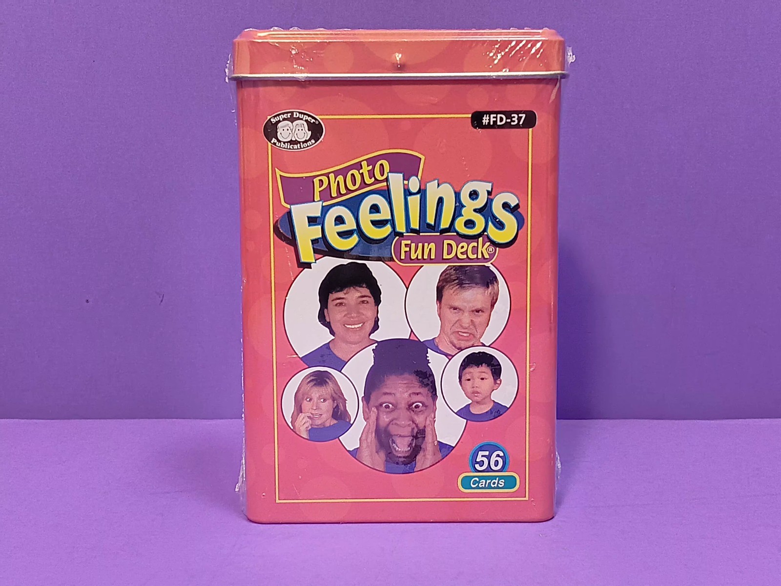 Super Duper Publications Photo Feelings Fun Deck FD-37 NEW SEALED Speech Therapy