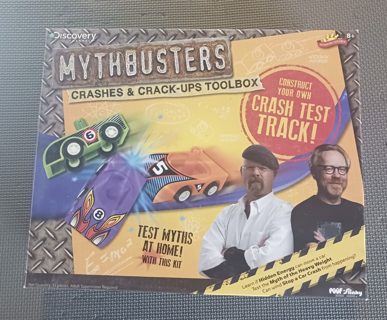Poof Slinky Mythbusters Crashes & Crack-Ups Toolbox Science Set