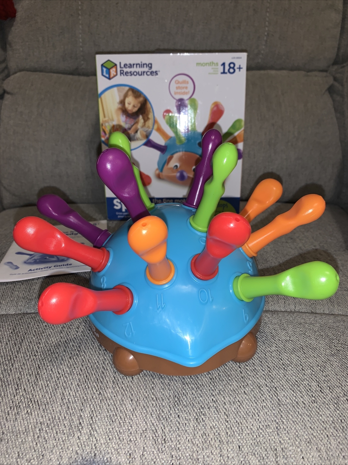 Learning Resources Spike The Fine Motor Hedgehog Sensory Motor Fine Toy