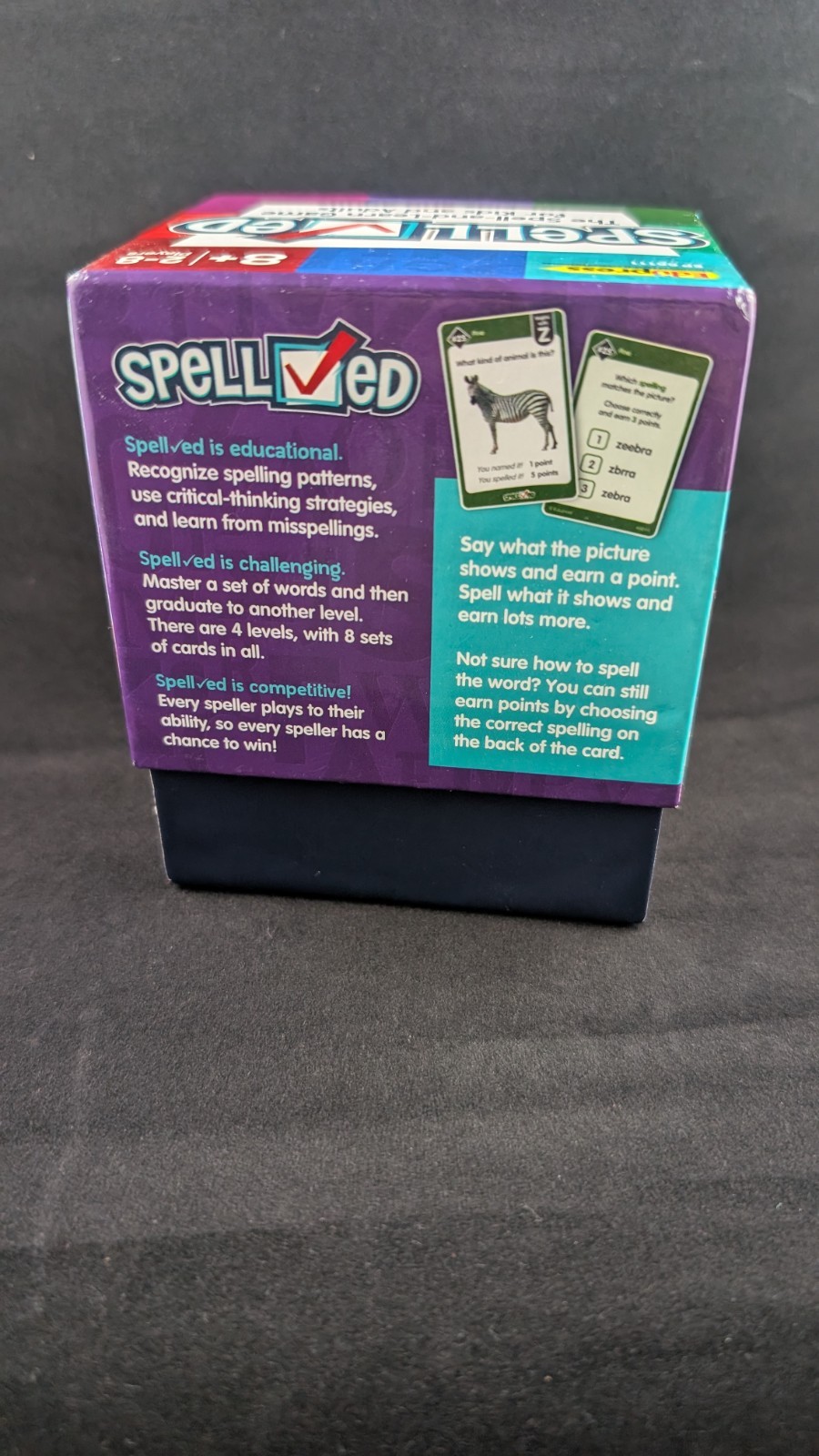 Edupress Spelled Spelling card game EP66111 educational Complete