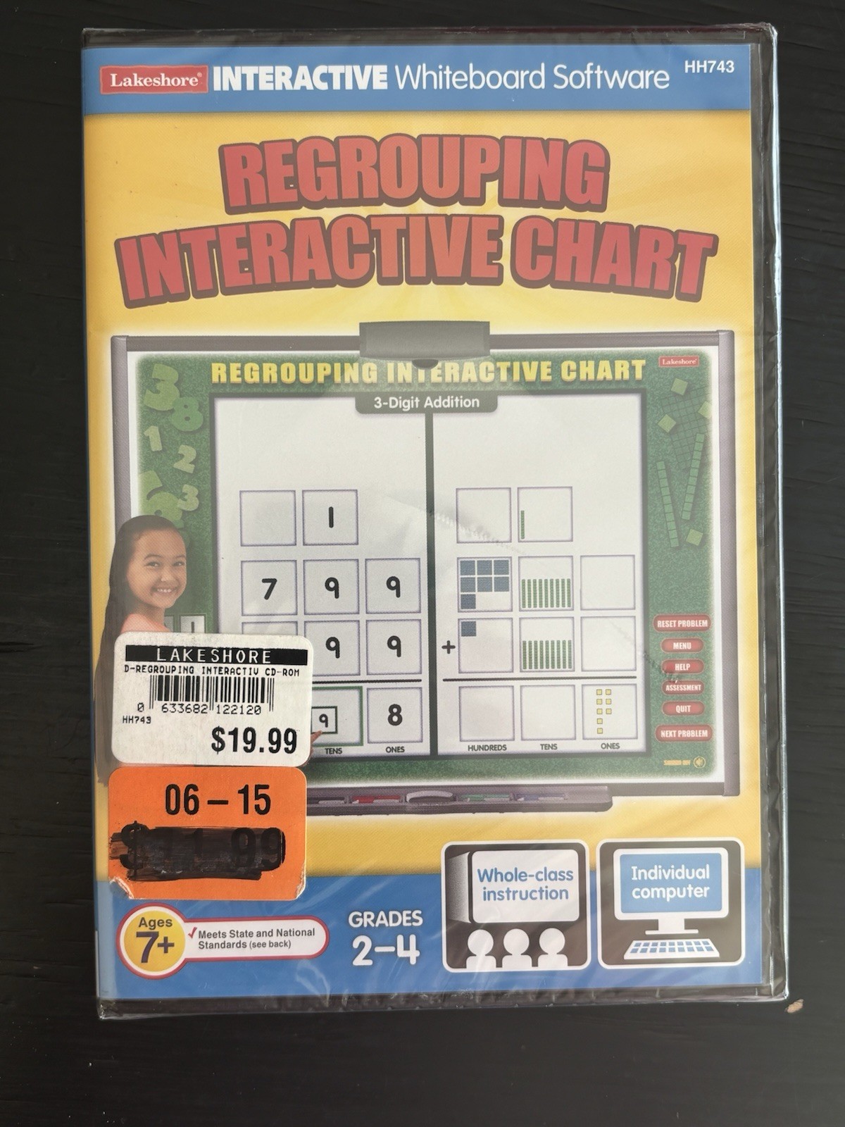 Lakeshore HH743 REGROUPING ACTIVITY CHART INTERACTIVE CD-ROM