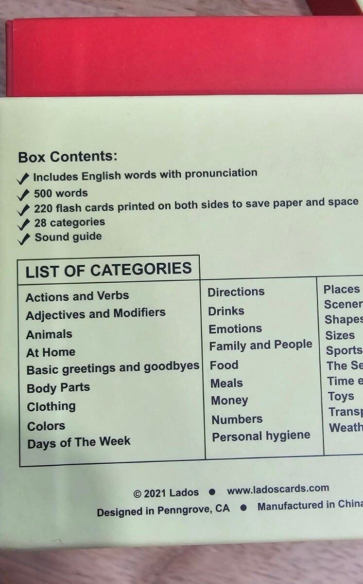 Chinese Flash Cards Translation