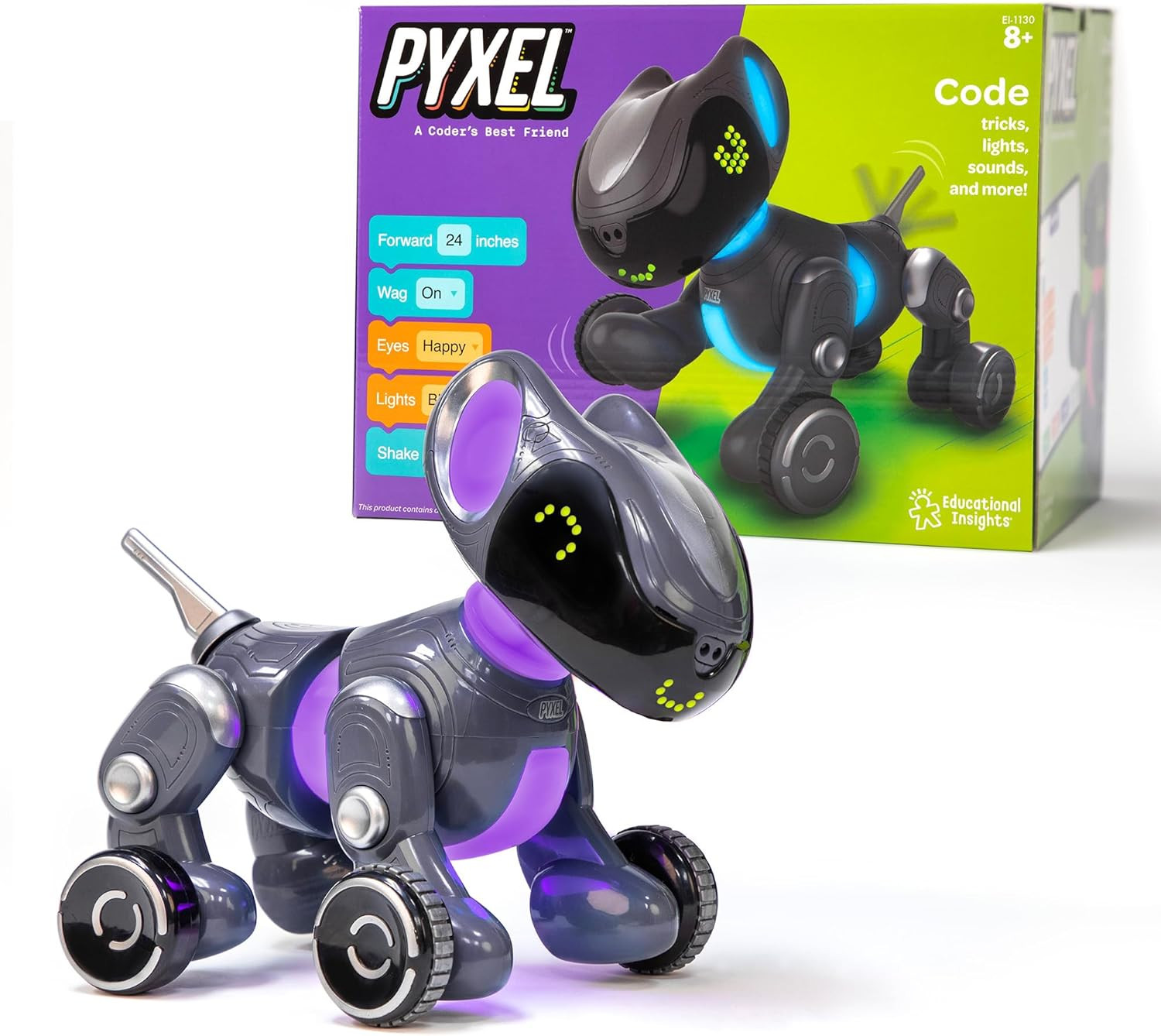 PYXEL: Fun Coding Robots for Kids – Learn Blockly & Python Easily!