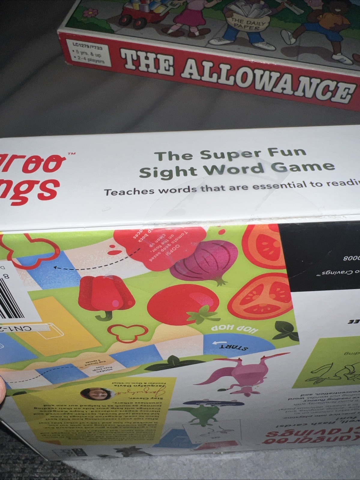 Kangaroo Cravings 300 High-Frequency Sight Words Game-1st Edition-As Seen On GMA