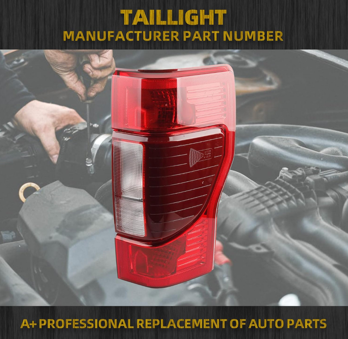 20-22 Ford F350 F250 Super Duty Blindspot Ready Right Passenger Side Tail Light