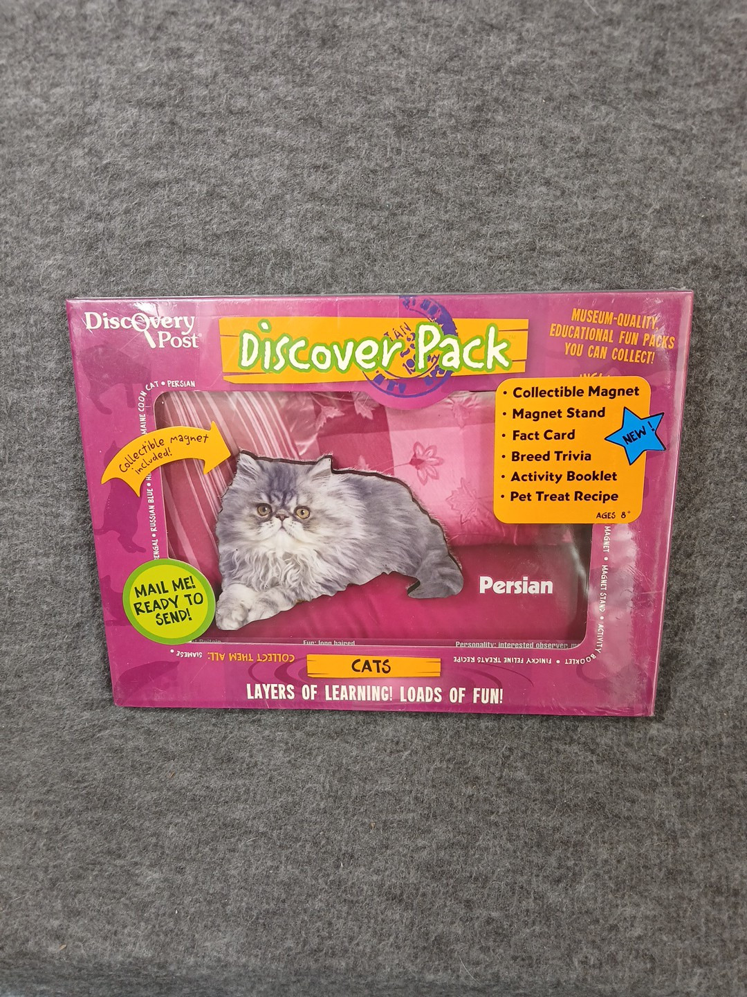 Lot Of 5 Discovery Post Discover Pack Cats Volumes 2, 4, 6, 7, and 8