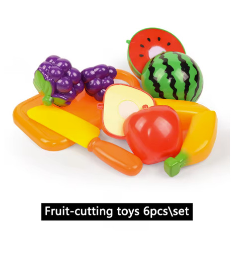 Baby Felt Board Play Food Toy Fruits & Vegetables Kitchen