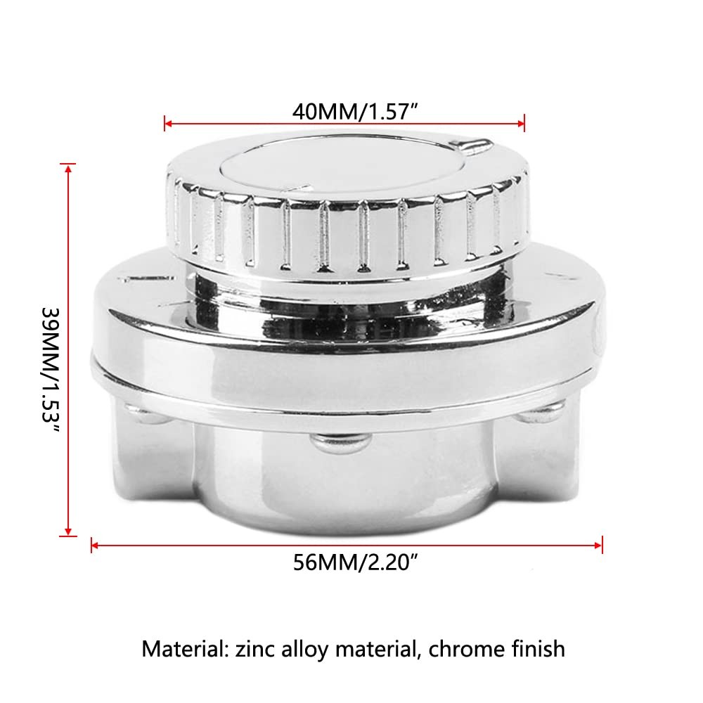 HTRACING 1-5 PSI Fuel Pressure Regulator Adjustable Manual For carburetor