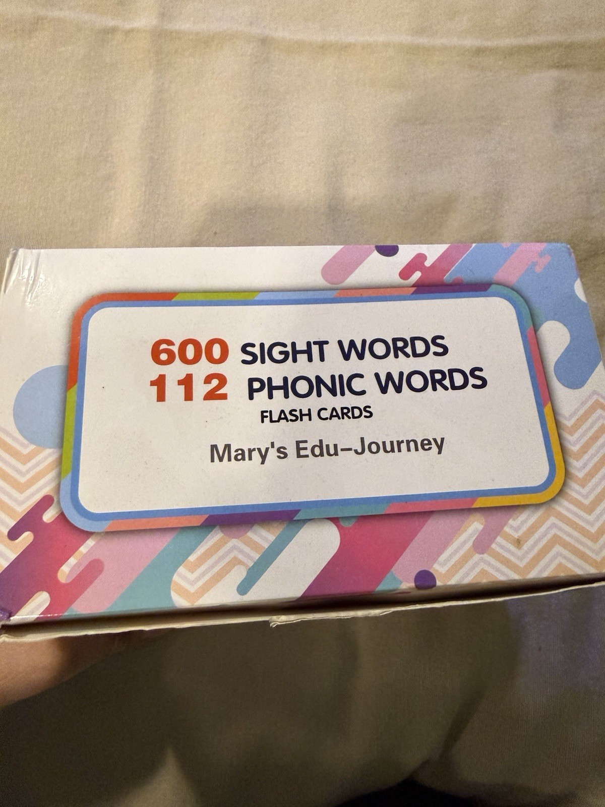 Auro Tops Sight And Phonic Words Flash Cards 712