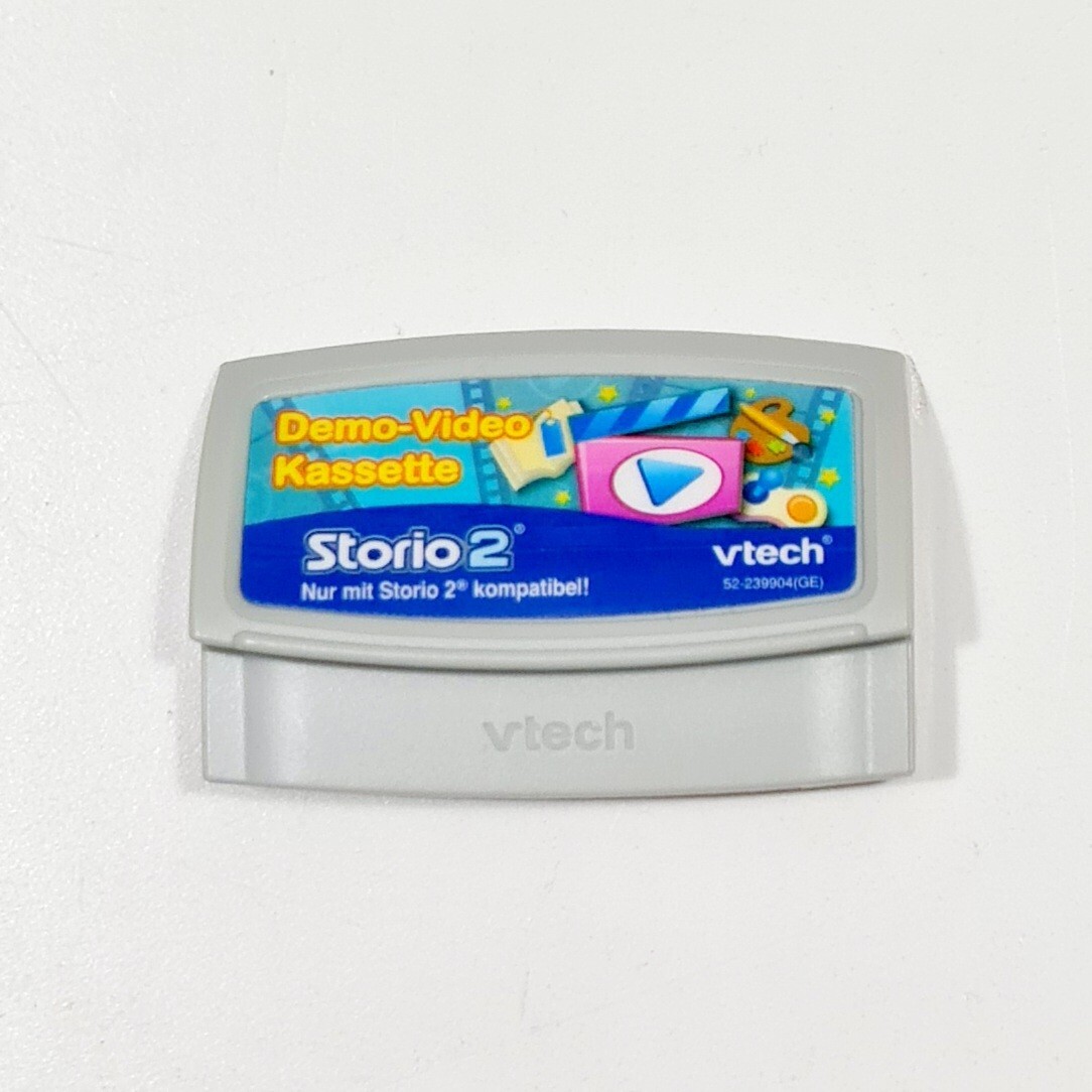 vtech® STORIO 2 Game Module DEMO VIDEO CASSETTE Film/Advertising/Tutorial