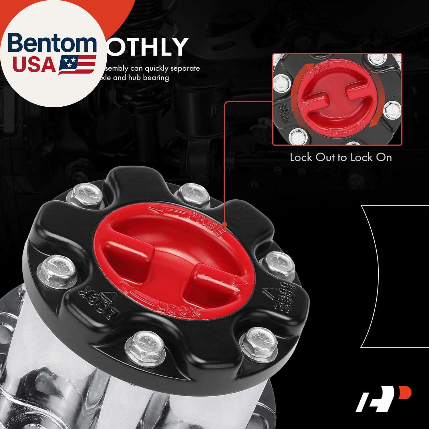 4WD Manual Locking Hub Actuator Compatible with Toyota 4Runner/Pickup 1986-1995,