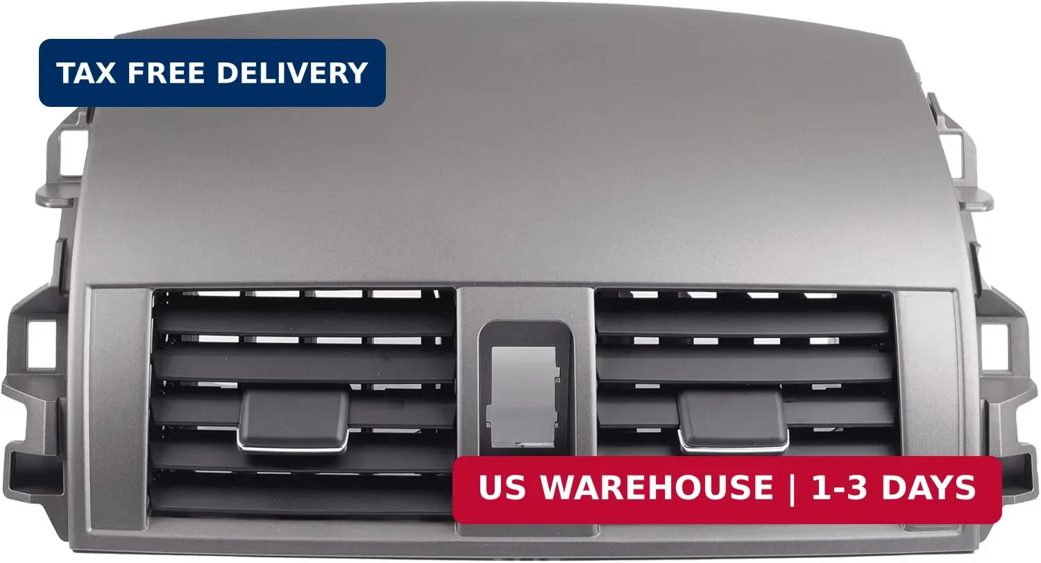 Dasbecan 55670-02160 Center Dash A/C Dashboard AC Air Vent Panel Console Trim Ou