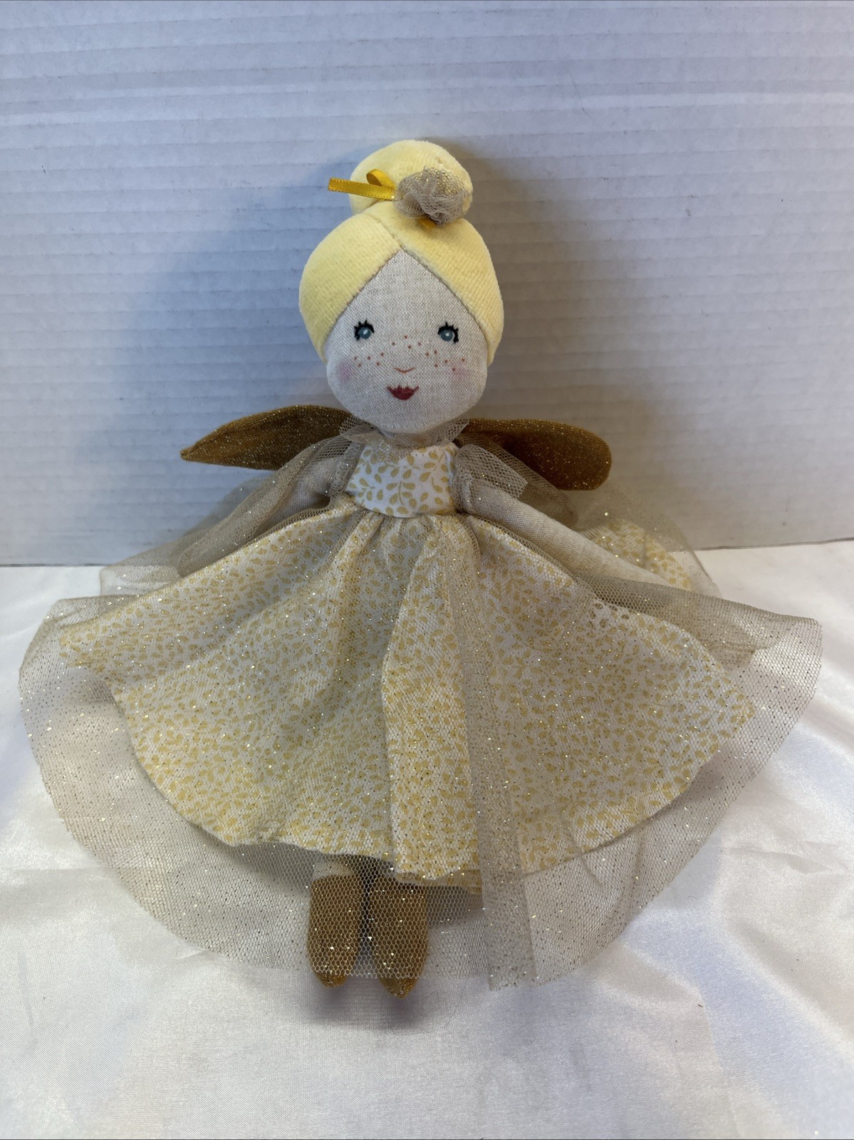 Moulin Roty Fairie Small, Doll IN Cloth Gold, The Était Une
