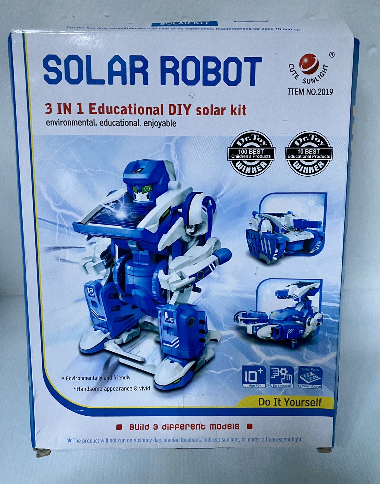 3 in 1 Solar Robot – 3 In 1 Educational DIY Solar Kit