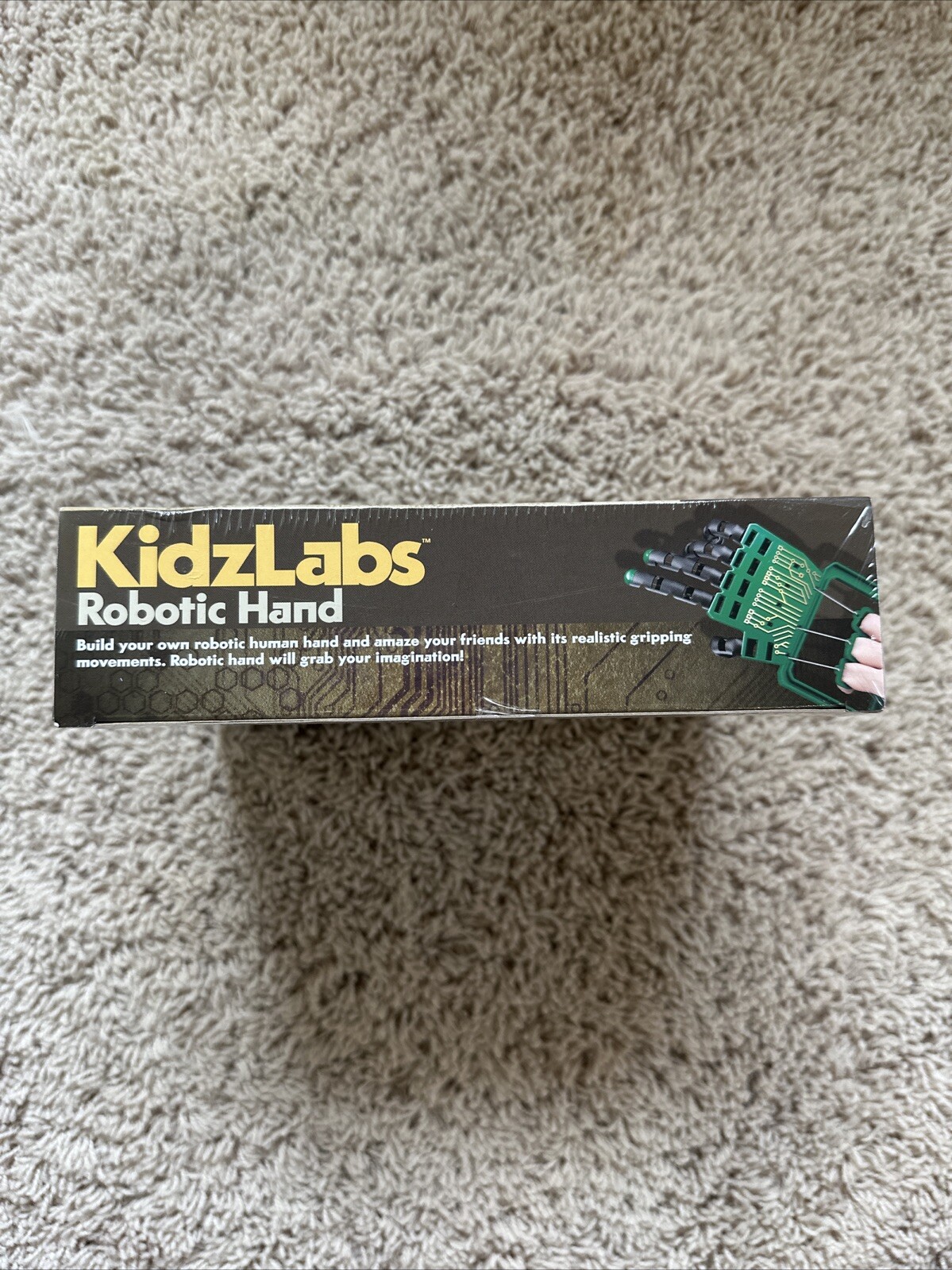 NEW KIDZ LABS, ROBOTIC HAND Science Kit 3774 NIB Sealed w/ light dust