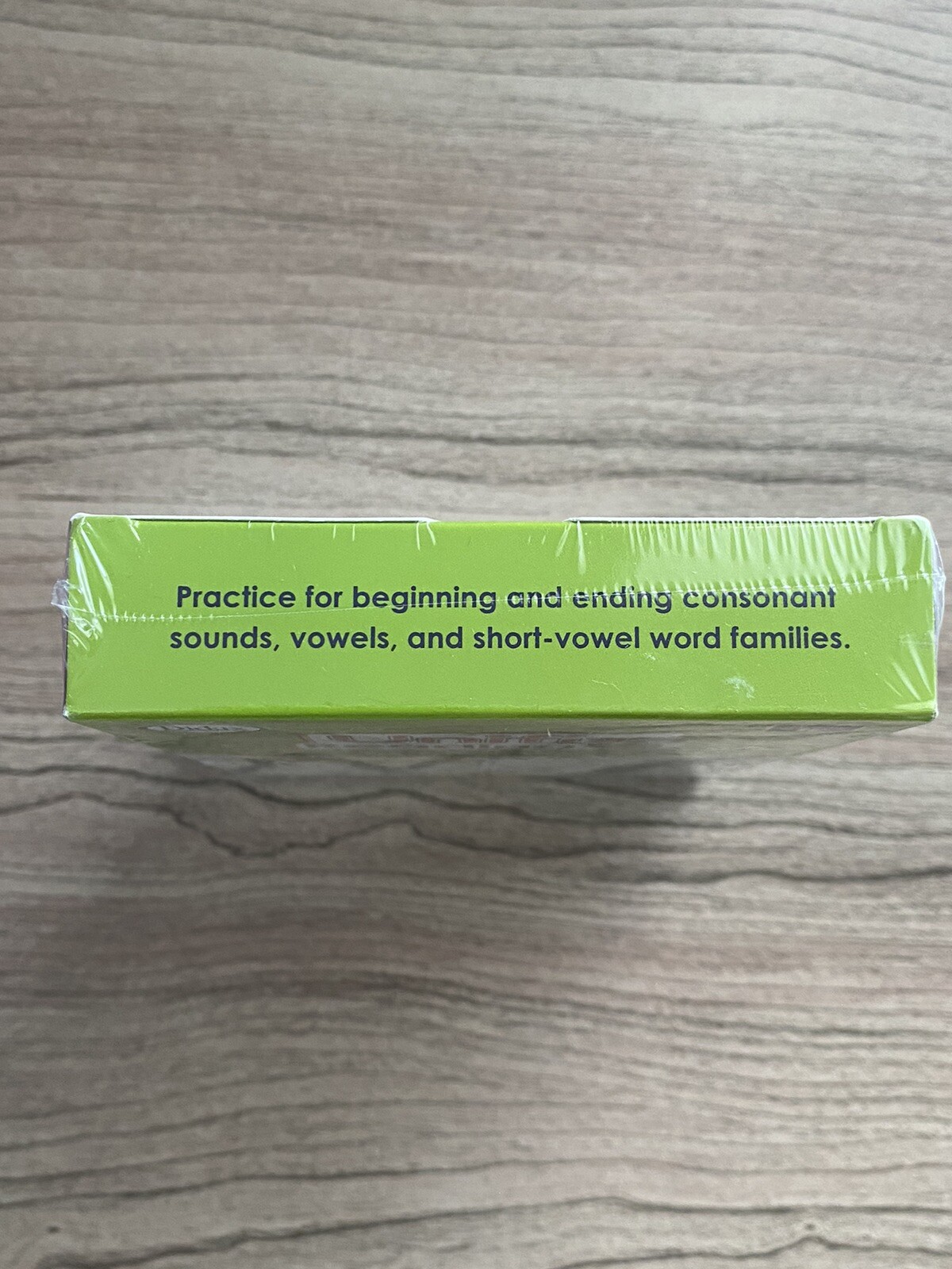 Didax Unifix Reading Early Phonics Word-Building Self Correcting Cards K-1 New