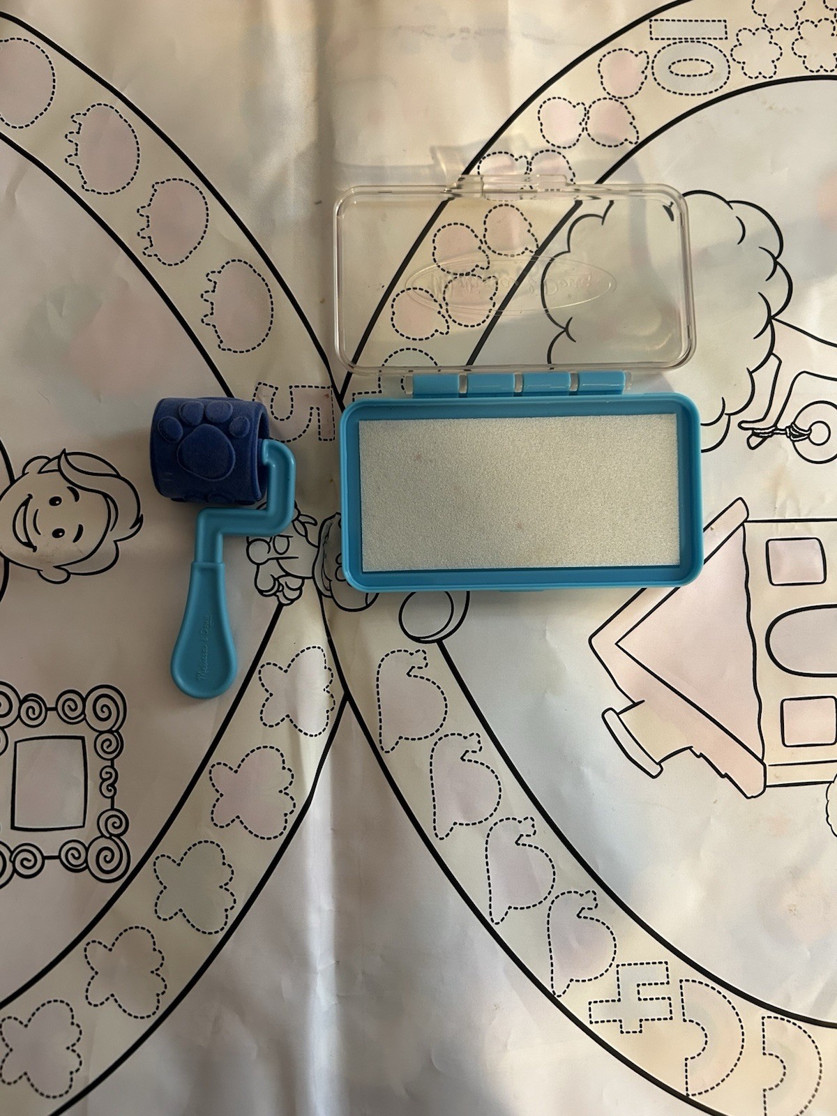 BLUE’S CLUES & YOU WATER WOW ACTIVITY MAT Creative Toy With Accessories 28”x19”