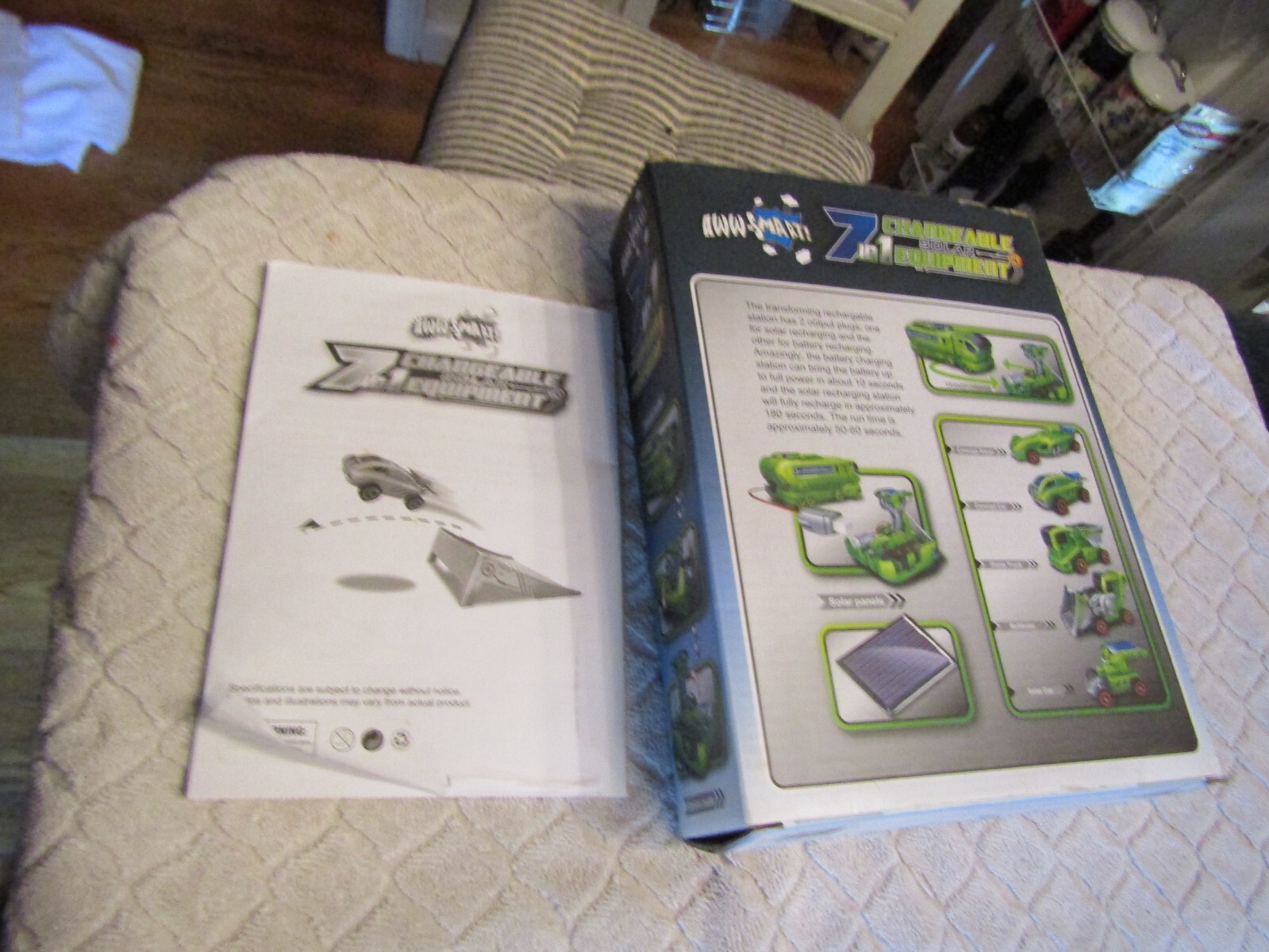 Aww-Smart 7 in 1 Changeable Solar Power Equipment Vehicle Building Science Kit