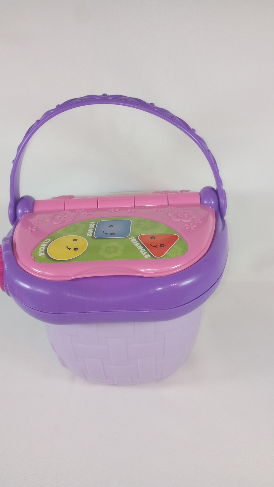Leapfrog Purple Shapes & Sharing Picnic Baskets Learning Toddlers Toy 14Pcs