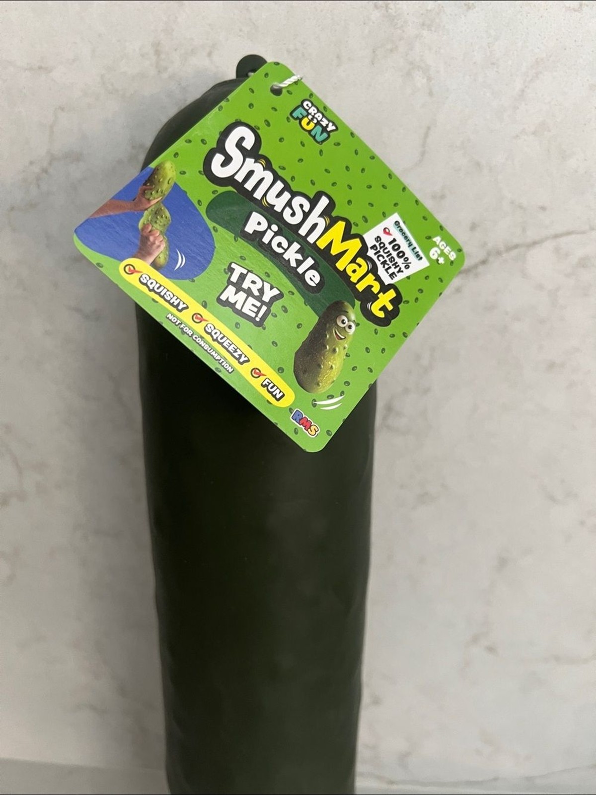 RMS / Crazy Fun – SmushMart Pickle Squishy Toy (large) 14.5 inches – Five Below