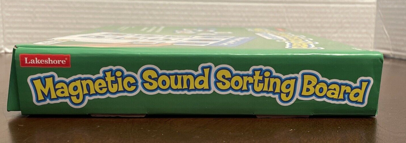 Lakeshore Rhyming Sounds Magnetic Sorting Board Matching Educational Teaching