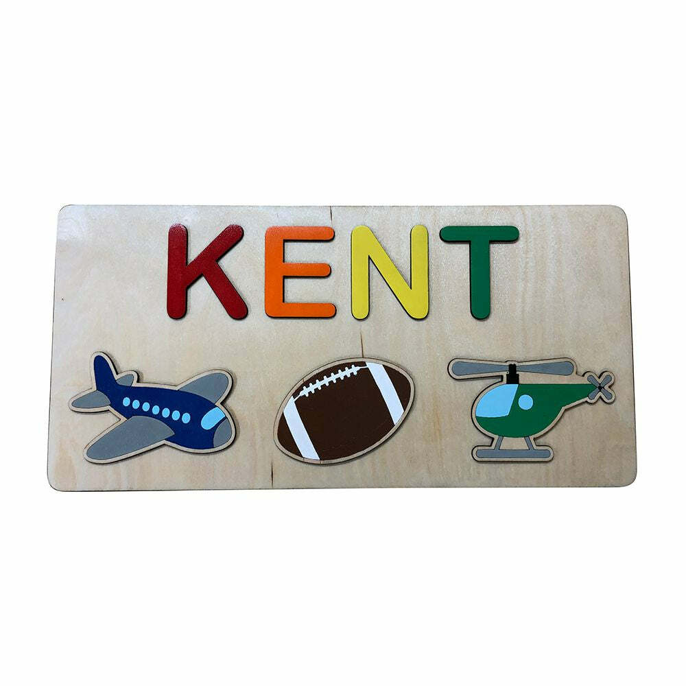 Personalized 3D Name Puzzles for Kids A Unique and Educational Gift